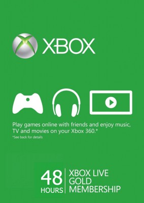 Xbox Live Gold 48 horas