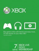 Xbox Live Gold 7 días